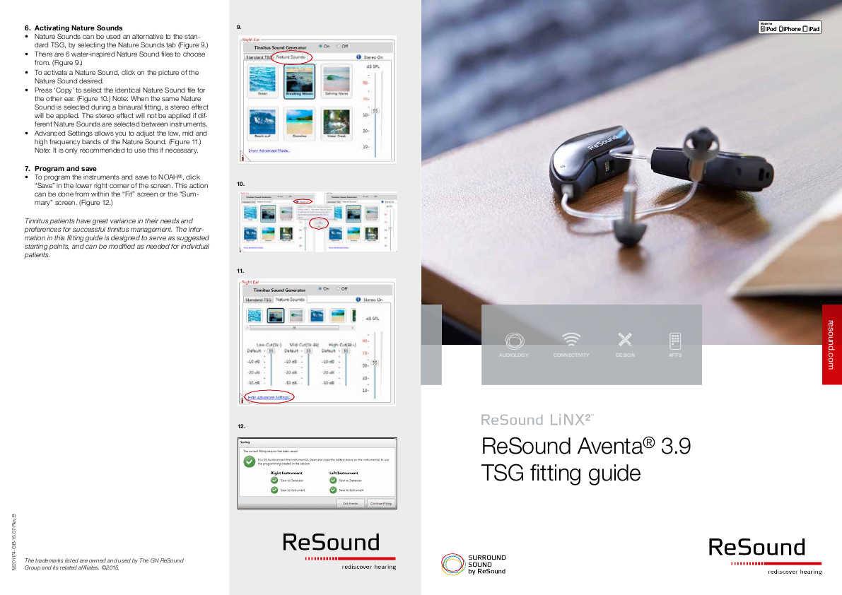 ReSound Aventa® 3.9 fitting guide